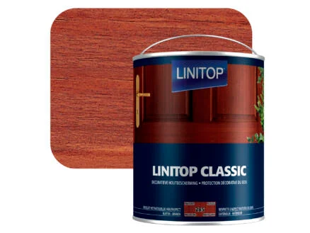  Linitop lasure bois 2,5l acajou #285