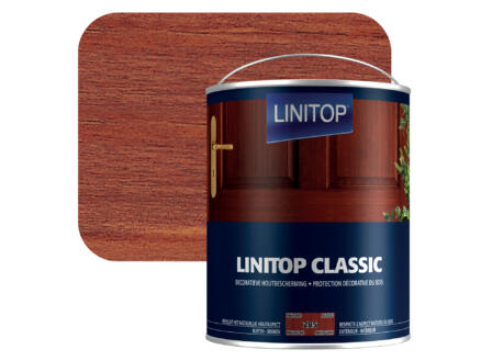  Linitop houtbeits 2,5l mahonie #285
