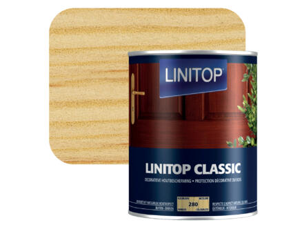 Linitop lasure bois 1l incolore #280