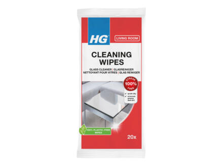 HG lingette vitres 20 piÃ¨ces