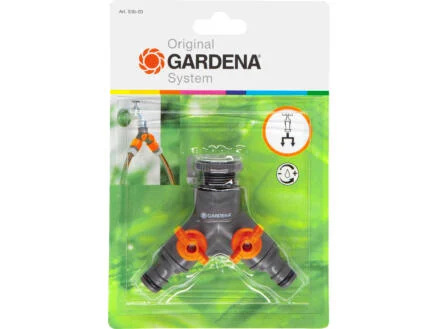 Gardena sÃ©lecteur 2 circuits 1/2"
