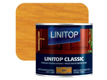  Linitop Classic beits 0,5l lichte eik #281