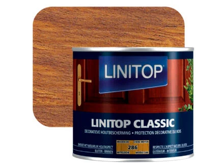  Linitop Classic beits 0,5l midden eik #286