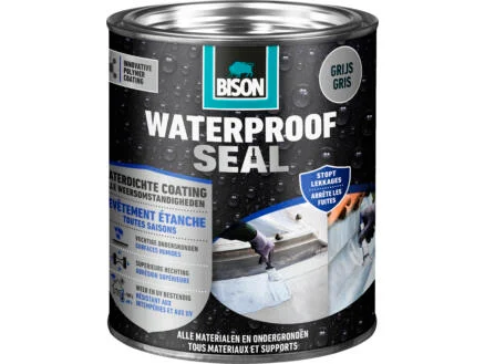Bison Waterproof Seal coating 1kg grijs