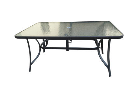 Garden Plus Treviso tuintafel 150x90 cm grijs