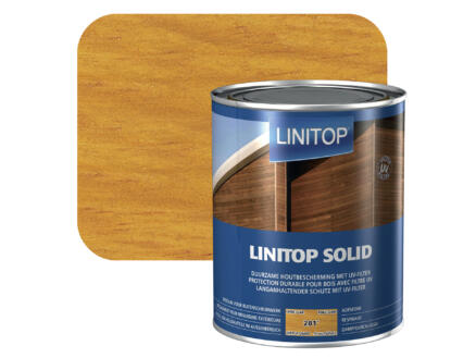  Linitop Solid beits 2,5l lichte eik #281
