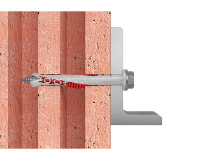 Fischer DuoXpand FUS cheville rallongÃ©e 8x80 mm avec vis 4 piÃ¨ces