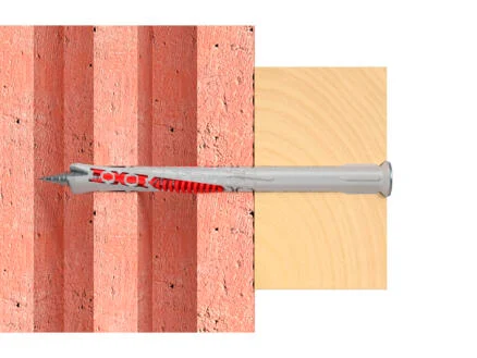 Fischer DuoXpand T constructieplug 10x80 mm met vijs 4 stuks