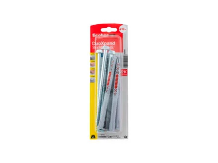 Fischer DuoXpand FUS cheville rallongÃ©e 10x140 mm avec vis 4 piÃ¨ces