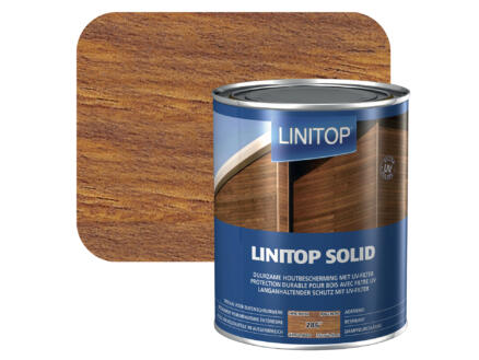  Linitop Solid beits 2,5l midden eik #286
