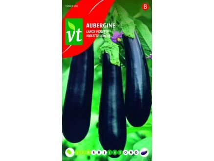 VT lange violette aubergine