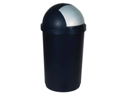Curver Bullet Bin vuilbak retro 50l antraciet