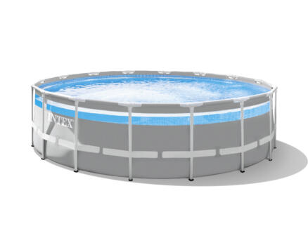 Intex Clearview Prism Frame piscine 488x122 cm + cartouche de filtration