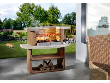 Buschbeck Montana bar-gril barbecue en bÃ©ton 54x34 cm