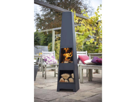 Buschbeck Malm? cheminée de terrasse 36cm noir
