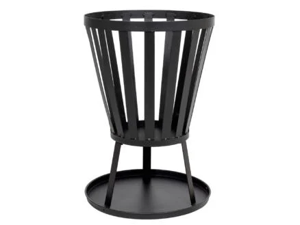Buschbeck Oregon panier de feu + plateau 35cm noir