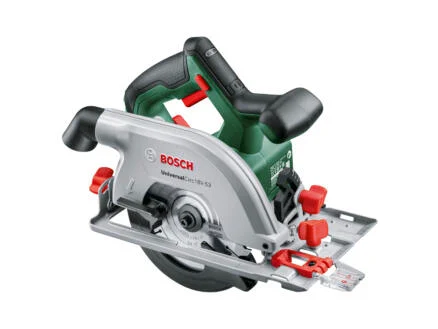 Bosch UniversalCirc 18V-53 accu cirkelzaag 18V Li-Ion 160mm + zaagblad zonder accu