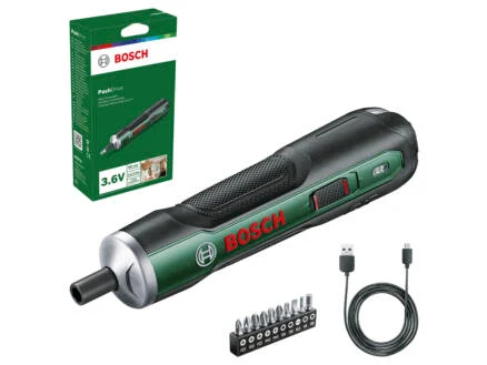  Bosch PushDrive accu schroevendraaier 3,6V Li-Ion + lader