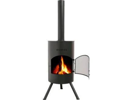 Bonfeu BonTon 40 terrashaard 40cm zwart