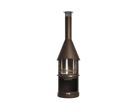 Buschbeck Sydney cheminÃ©e de terrasse 72cm marron