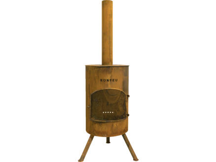 Bonfeu BonTon 40 cheminÃ©e de terrasse 40cm rouille