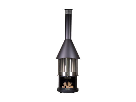 Buschbeck Melbourne cheminÃ©e de terrasse 65cm noir