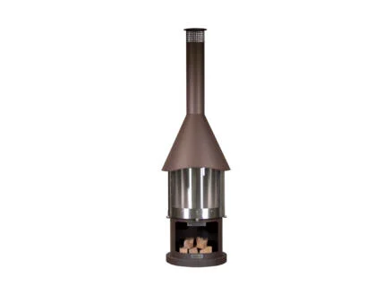 Buschbeck Melbourne cheminÃ©e de terrasse 65cm marron