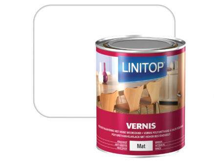  Linitop vernis mat 0,75l kleurloos