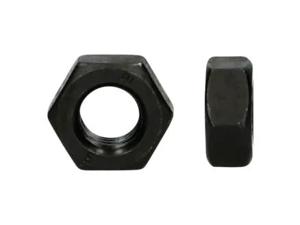 Pgb-fasteners zeskantmoer Kl8 DIN934 M6 zwart 20 stuks