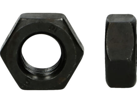 Pgb-fasteners Ã©crou hexagonal Kl8 DIN934 M8 noir 12 piÃ¨ces