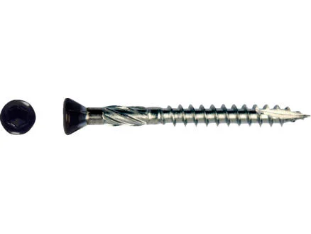 Pfs+screw potdekselschroeven VZK 4x45 mm zwart 40 stuks
