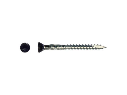Pfs+screw potdekselschroeven VZK 5x70 mm zwart 25 stuks