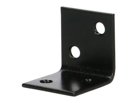  FG Wood Connectors Ã©querre de fixation 30x30x30x2,5 mm noir