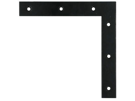 FG Wood Connectors Ã©querre plate 70x70x14 mm noir