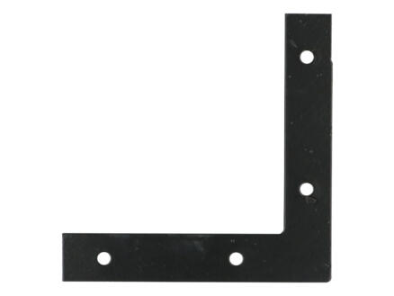 FG Wood Connectors Ã©querre plate 100x100x18 mm noir