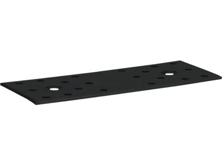  FG Wood Connectors koppelplaat 9,7x3,5 cm 2,5mm zwart