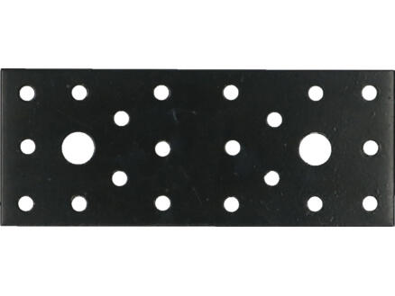  FG Wood Connectors koppelplaat 13,8x5,5 cm 2mm zwart