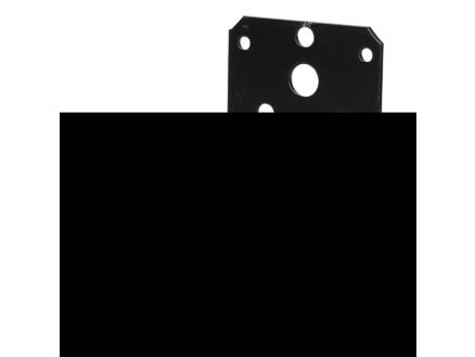 FG Wood Connectors hoekanker zwaar 60x90x90 mm zwart