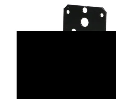 FG Wood Connectors Ã©querre de fixation lourd 60x90x90 mm noir