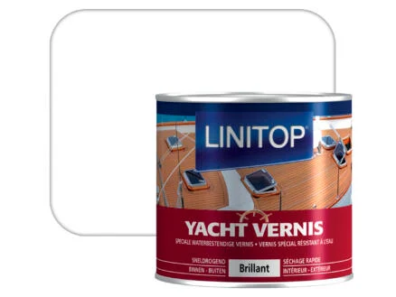  Linitop yacht vernis brillant 0,25l incolore
