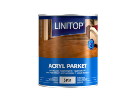  Linitop vernis acrylique parquet satin 0,75l incolore
