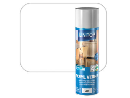 Linitop vernis spray satin 0,4l incolore