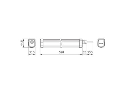Philips ProjectLine LED TL-lamp 17W warm wit
