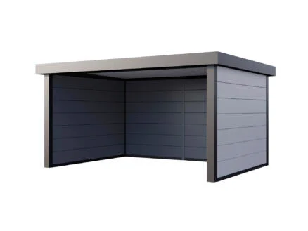 Telluria Singolo 4836 metalen overkapping 358x478x265 cm + elektriciteit wit