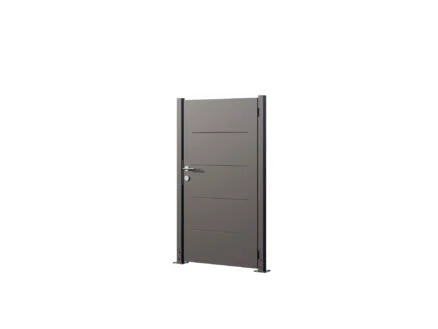 Telluria portillon 168x87 cm anthracite