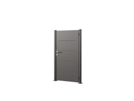 Telluria poort 168x87 cm antraciet