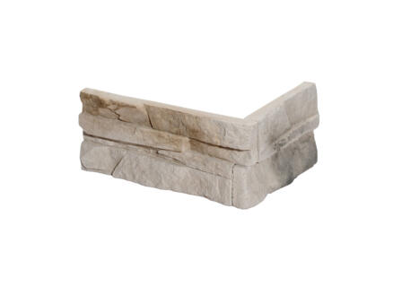 Nepal steenstrip hoek grijs 12 stuks