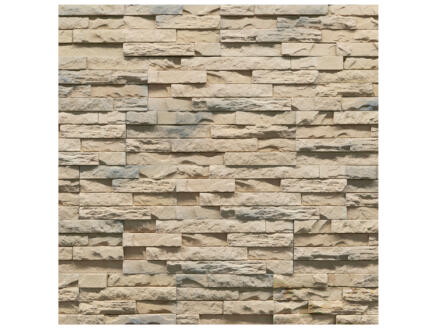  Minnesota steenstrip 0,43m2 grijs/beige 16 stuks