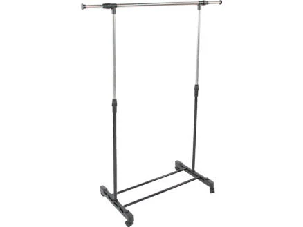 Practo Home portant vÃªtements 42x75x150 cm noir
