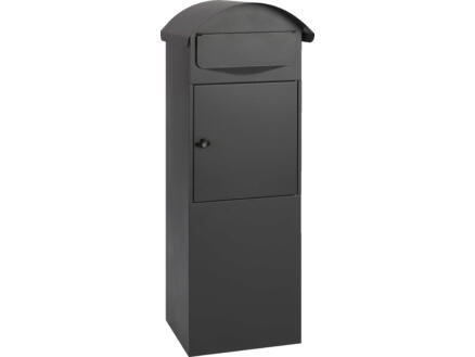 Practo Garden bo?te aux lettres Berlin acier noir mat